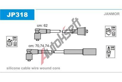 JANMOR Sada kabel pro zapalovn JNM JP318, JP318