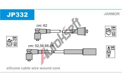 JANMOR Sada kabel pro zapalovn JNM JP332, JP332