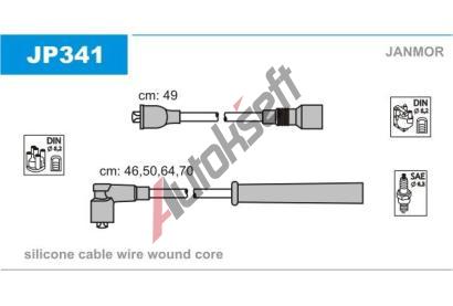 JANMOR Sada kabel pro zapalovn JNM JP341, JP341