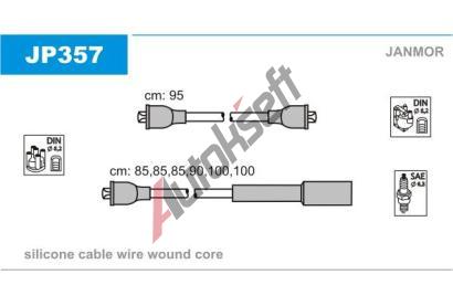JANMOR Sada kabel pro zapalovn JNM JP357, JP357