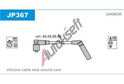 JANMOR Sada kabel pro zapalovn JNM JP367, JP367