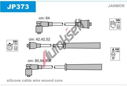 JANMOR Sada kabel pro zapalovn JNM JP373, JP373