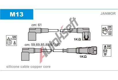JANMOR Sada kabel pro zapalovn JNM M13, M13