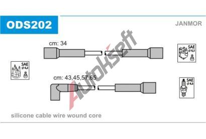 JANMOR Sada kabel pro zapalovn JNM ODS202, ODS202