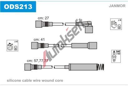 JANMOR Sada kabel pro zapalovn JNM ODS213, ODS213