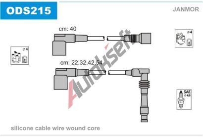 JANMOR Sada kabel pro zapalovn JNM ODS215, ODS215