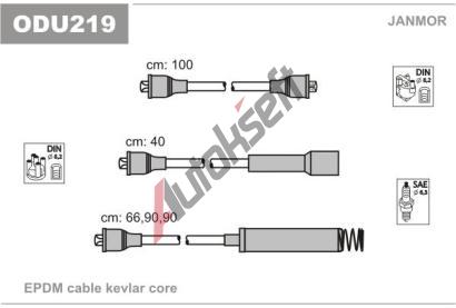 JANMOR Sada kabel pro zapalovn JNM ODU219, ODU219