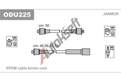 JANMOR Sada kabel pro zapalovn JNM ODU225, ODU225
