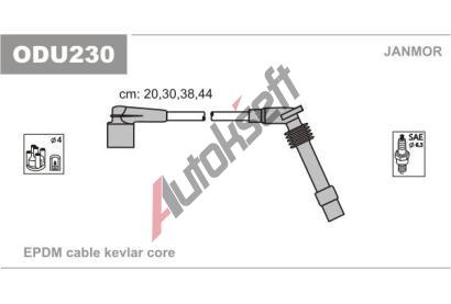JANMOR Sada kabel pro zapalovn JNM ODU230, ODU230