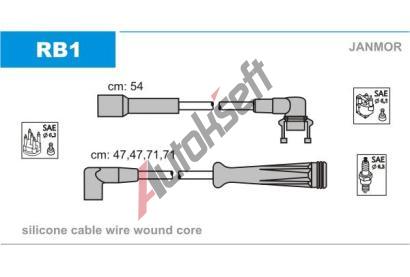 JANMOR Sada kabel pro zapalovn JNM RB1, RB1