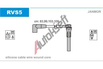 JANMOR Sada kabel pro zapalovn JNM RVS5, RVS5