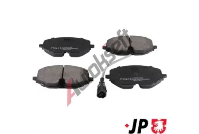 JP GROUP Sada brzdových destiček JP JPG 1163614100, 1163614100 JP GROUP Sada brzdových destiček JP JPG 1163614100, 1163614100