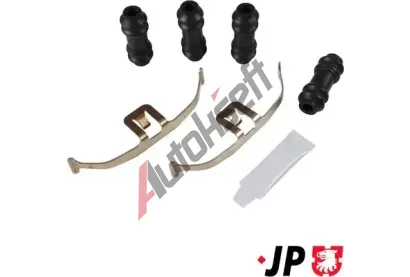 JP GROUP Sada příslušenství obložení kotoučové brzdy JP JPG 1164006410, 1164006410 JP GROUP Sada příslušenství obložení kotoučové brzdy JP JPG 1164006410, 1164006410