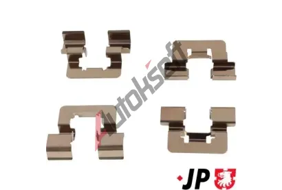 JP GROUP Sada příslušenství obložení kotoučové brzdy JP JPG 1264005210, 1264005210 JP GROUP Sada příslušenství obložení kotoučové brzdy JP JPG 1264005210, 1264005210
