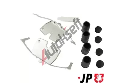 JP GROUP Sada příslušenství obložení kotoučové brzdy JP JPG 1464003810, 1464003810 JP GROUP Sada příslušenství obložení kotoučové brzdy JP JPG 1464003810, 1464003810