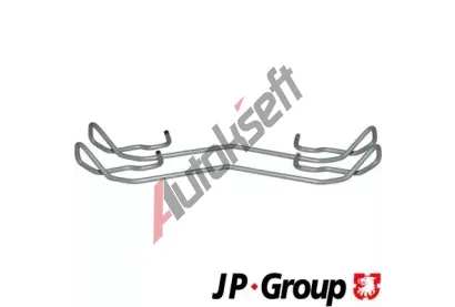 JP GROUP Sada psluenstv obloen kotouov brzdy JP GROUP JPG 1563650110, 1563650110