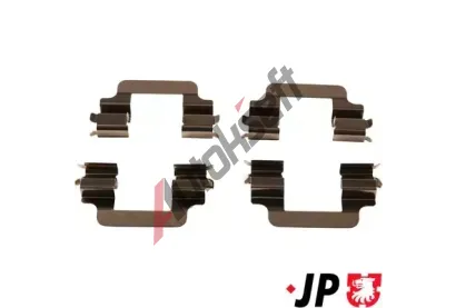 JP GROUP Sada příslušenství obložení kotoučové brzdy JP JPG 3164003310, 3164003310 JP GROUP Sada příslušenství obložení kotoučové brzdy JP JPG 3164003310, 3164003310
