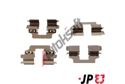 JP GROUP Sada příslušenství obložení kotoučové brzdy JP JPG 3464003310, 3464003310 JP GROUP Sada příslušenství obložení kotoučové brzdy JP JPG 3464003310, 3464003310