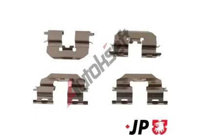 JP GROUP Sada příslušenství obložení kotoučové brzdy JP JPG 3564003710, 3564003710 JP GROUP Sada příslušenství obložení kotoučové brzdy JP JPG 3564003710, 3564003710