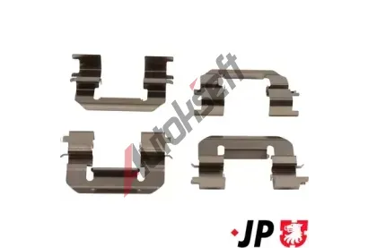 JP GROUP Sada příslušenství obložení kotoučové brzdy JP JPG 3664002110, 3664002110 JP GROUP Sada příslušenství obložení kotoučové brzdy JP JPG 3664002110, 3664002110