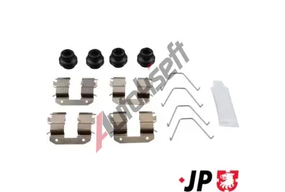 JP GROUP Sada příslušenství obložení kotoučové brzdy JP JPG 3664002710, 3664002710 JP GROUP Sada příslušenství obložení kotoučové brzdy JP JPG 3664002710, 3664002710