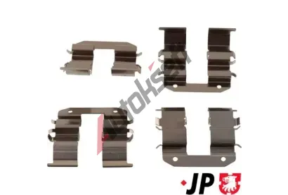JP GROUP Sada psluenstv obloen kotouov brzdy JP JPG 3664003910, 3664003910