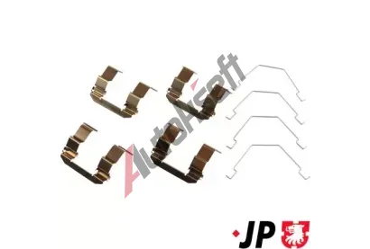 JP GROUP Sada příslušenství obložení kotoučové brzdy JP JPG 3864002810, 3864002810 JP GROUP Sada příslušenství obložení kotoučové brzdy JP JPG 3864002810, 3864002810