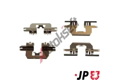 JP GROUP Sada příslušenství obložení kotoučové brzdy JP JPG 3864003210, 3864003210 JP GROUP Sada příslušenství obložení kotoučové brzdy JP JPG 3864003210, 3864003210