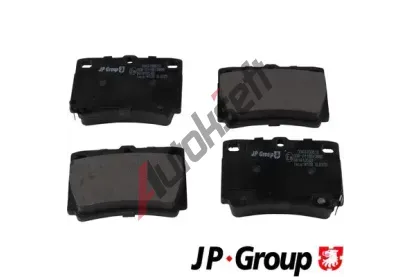 JP GROUP Sada brzdovch destiek JP GROUP JPG 3963700610, 3963700610