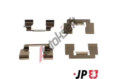 JP GROUP Sada příslušenství obložení kotoučové brzdy JP JPG 4364003510, 4364003510 JP GROUP Sada příslušenství obložení kotoučové brzdy JP JPG 4364003510, 4364003510