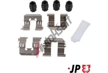 JP GROUP Sada příslušenství obložení kotoučové brzdy JP JPG 4664001410, 4664001410 JP GROUP Sada příslušenství obložení kotoučové brzdy JP JPG 4664001410, 4664001410