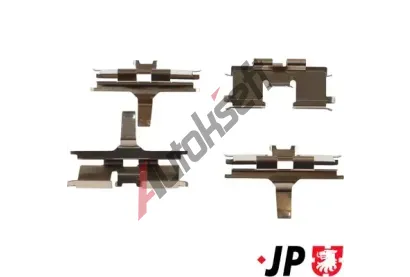 JP GROUP Sada příslušenství obložení kotoučové brzdy JP JPG 6364002410, 6364002410 JP GROUP Sada příslušenství obložení kotoučové brzdy JP JPG 6364002410, 6364002410