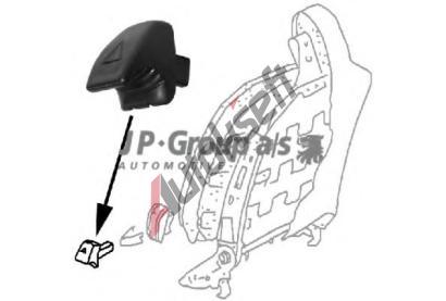 JP GROUP Oton knoflk nastaven opradla sedadla CLASSIC JPG 8188000500, 8188000500