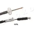 JAPKO Tažné lanko parkovací brzdy JPK 131137L, 131137L