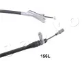 JAPKO Tažné lanko parkovací brzdy JPK 131156L, 131156L