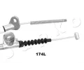 JAPKO Tažné lanko parkovací brzdy JPK 131174L, 131174L