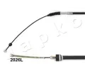 JAPKO Tažné lanko parkovací brzdy JPK 1312026L, 1312026L