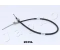 JAPKO Tažné lanko parkovací brzdy JPK 1312035L, 1312035L