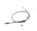 JAPKO Tažné lanko parkovací brzdy JPK 131221, 131221