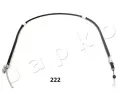 JAPKO Tažné lanko parkovací brzdy JPK 131222, 131222