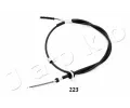 JAPKO Tažné lanko parkovací brzdy JPK 131223, 131223