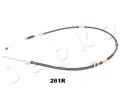 JAPKO Tažné lanko parkovací brzdy JPK 131261R, 131261R