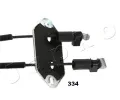 JAPKO Tažné lanko parkovací brzdy JPK 131334, 131334