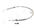 JAPKO Tažné lanko parkovací brzdy JPK 131419R, 131419R