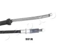 JAPKO Ta�n� lanko parkovac� brzdy JPK 131551R, 131551R