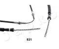 JAPKO Tažné lanko parkovací brzdy JPK 131831, 131831