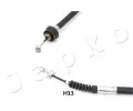 JAPKO Tažné lanko parkovací brzdy JPK 131H13, 131H13