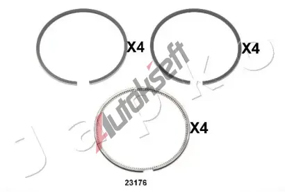 JAPKO Pístní kroužek JPK 423176J, 423176J JAPKO Pístní kroužek JPK 423176J, 423176J