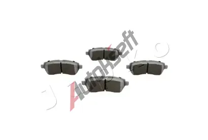 JAPKO Sada brzdových destiček JPK 500089, 500089 JAPKO Sada brzdových destiček JPK 500089, 500089