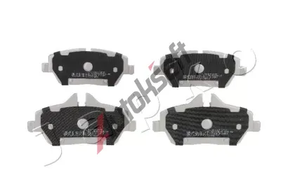 JAPKO Sada brzdových destiček JPK 500130, 500130 JAPKO Sada brzdových destiček JPK 500130, 500130